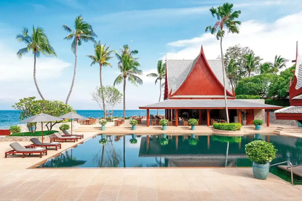 Chiva-Som Hua Hin – exklusives Wellness-Resort direkt am Strand von Hua Hin, Thailand.